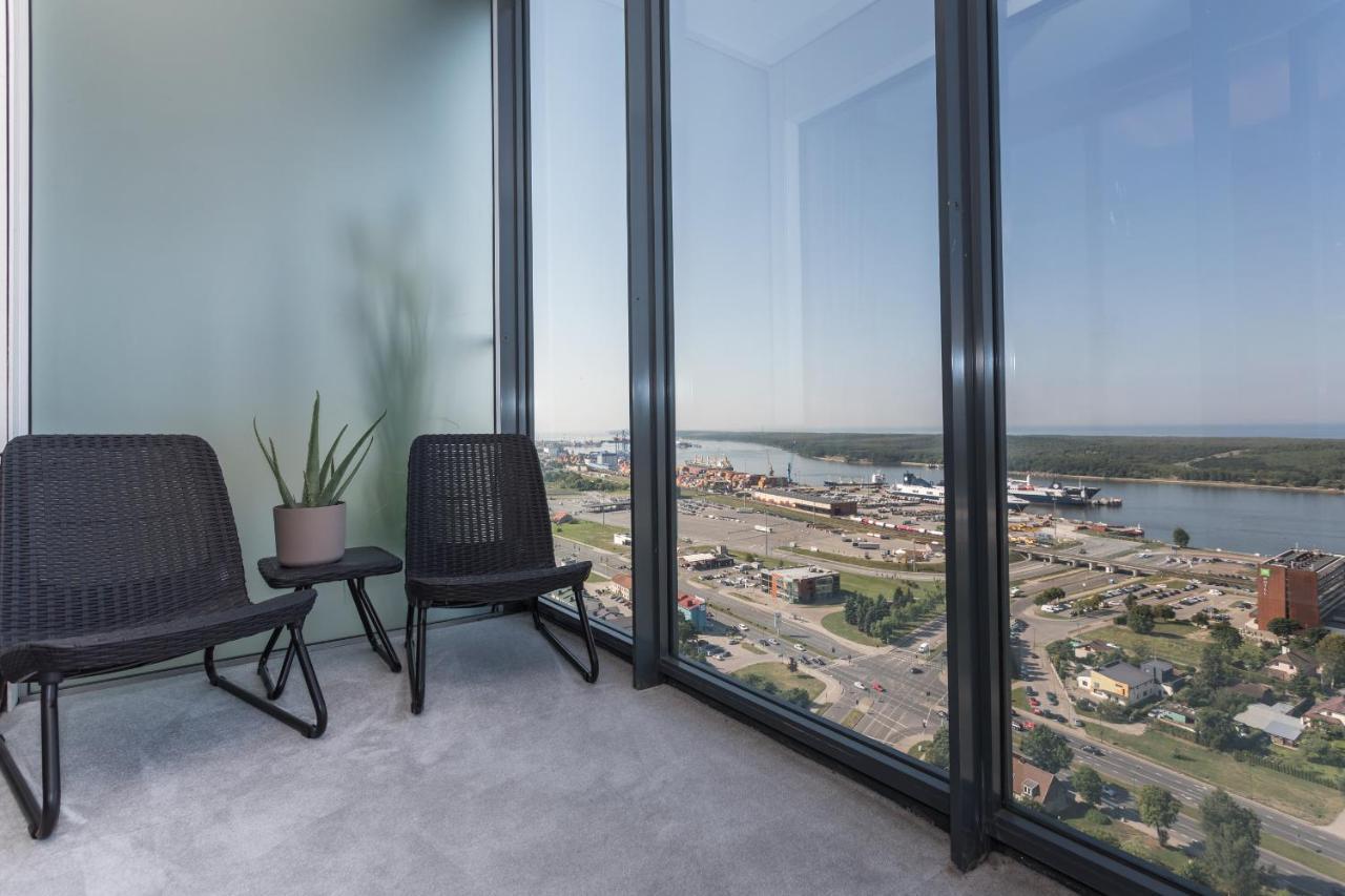 Apartamento Panoramic Sea Views Klaipėda Exterior foto